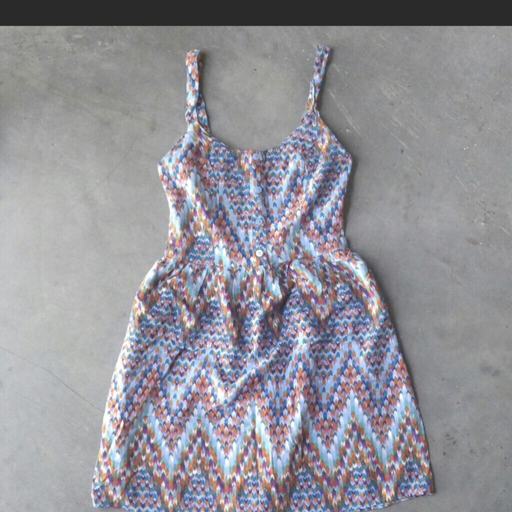 Multi colored summer dress